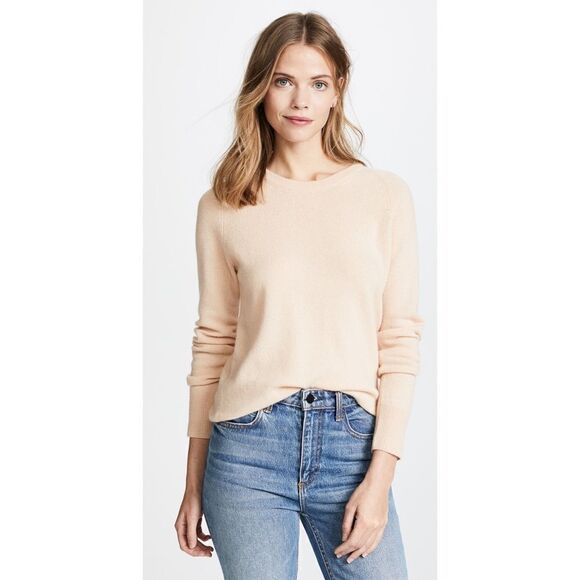 Equipment Sloane Cashmere Sweater Beige - Picture 1 of 5